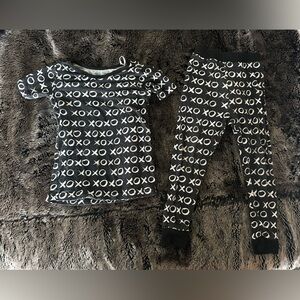 Kids XO Patterned Pajama Set
